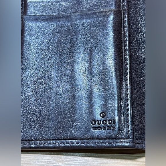 Gucci Long Wallet in brown Guccissima leather. - Picture 12 of 16
